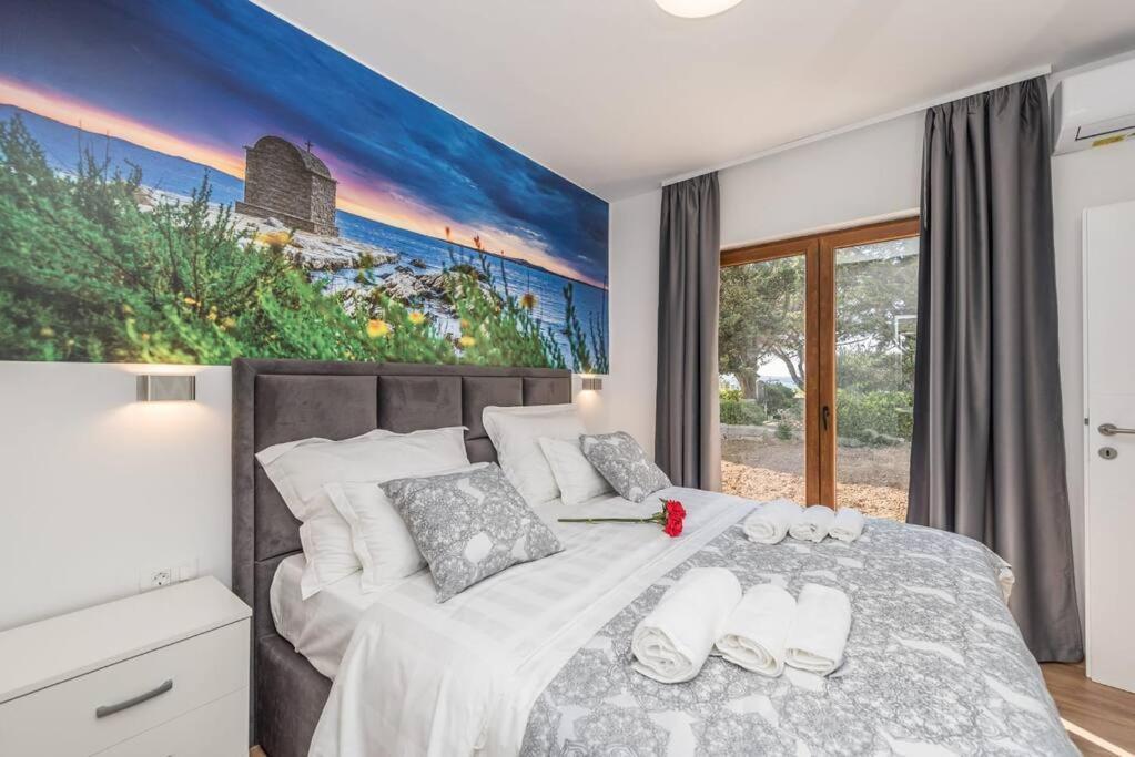 Villa Mattina, With Heated Pool And Jacuzzi プリヴラカ エクステリア 写真